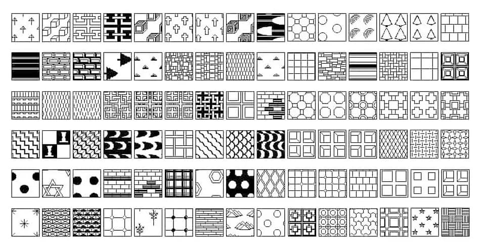 Hatch Patterns – Free AutoCAD PAT Download
