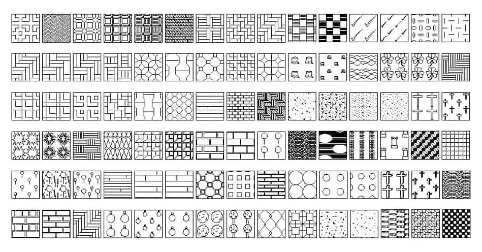 Hatch Patterns – Free AutoCAD PAT Download